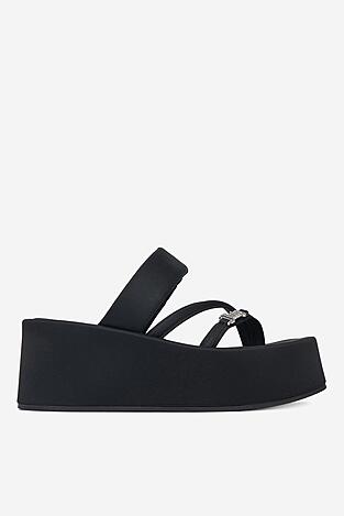 Klapki Juicy Couture WSS21515-01 Czarny