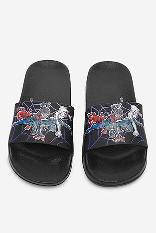 Klapki basenowe Spider-Man CEO-CP90-SS26-347SPRMV Czarny
