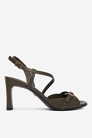 Sandały Gino Rossi EO-GL15-986-1 Zielony ciemny