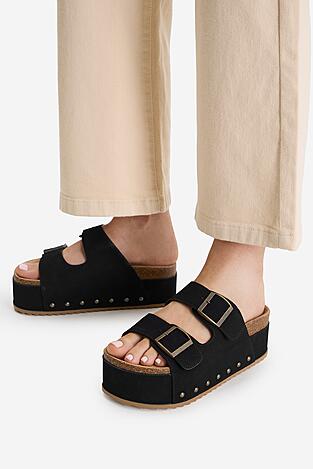 Klapki DeeZee CEO-WS069 Czarny