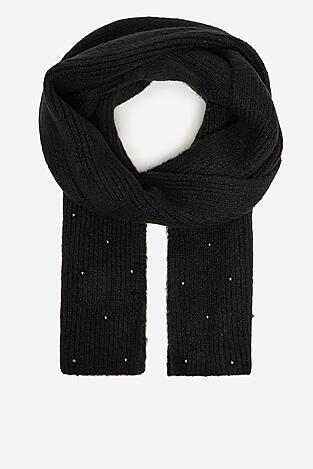 Дамски шал NINE WEST CEO-NW-W4-001-AW25 ЧЕРЕН