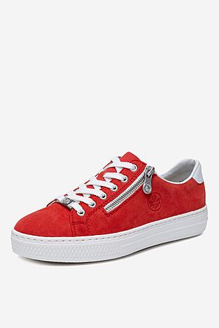 Sneakers Rieker L59L1-33 Czerwony