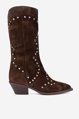 Kozaki EVA MINGE ASPENDOS-795-24 Brązowy