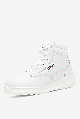 Sportovní obuv Fila GRUNGE II L mid wmn FFW0216 10004 BÍLÁ