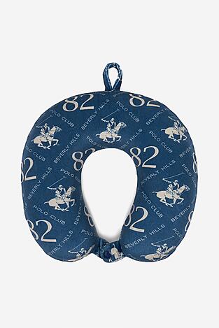 Poduszka Beverly Hills Polo Club CWBEO-BHPC-UF-001-SS26 Granatowy