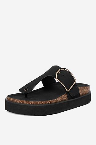 Klapki DeeZee CEO-LB-P2180 Czarny