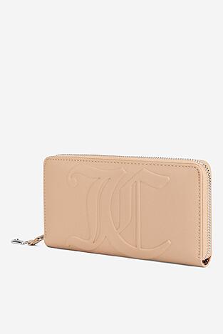 Portofel femei Juicy Couture BIJXT8694WVP BEJ ÎNCHIS