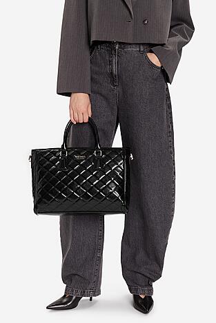 Дамска чанта NINE WEST CEO-BETTY-LA374-4065 ЧЕРЕН