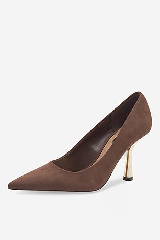 Lodičky NINE WEST WFA2663-1 HNĚDÁ