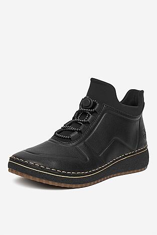 Bokacsizma Rieker 50961-00 FEKETE
