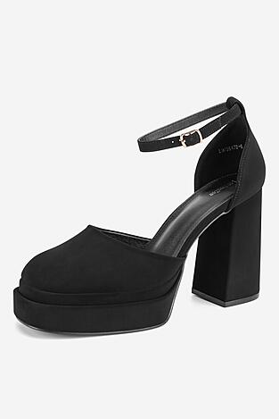 Körömcipő DeeZee LW85478-6 FEKETE