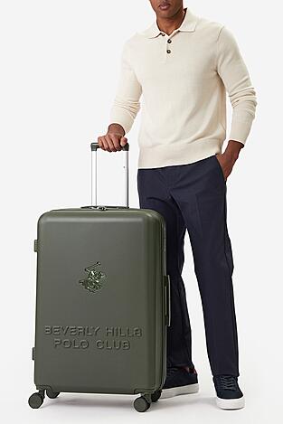 Walizka Beverly Hills Polo Club CEO-BHPC-L-003-08- Khaki