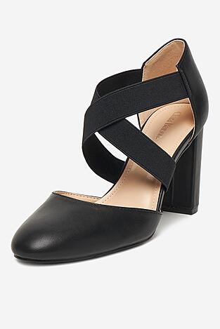 Елегантни обувки Clara Barson CEO-CD24012-10 ЧЕРЕН