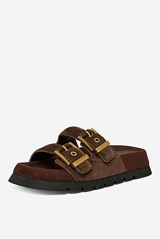 Klapki Badura EO-ALIVIA-LT2525-1 Brązowy ciemny