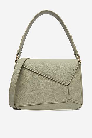 Дамска чанта Gino Rossi C-KY117 СВЕТЛОМАСЛИНЕН