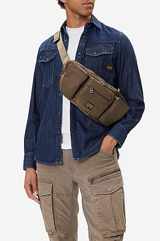 Férfi táska G-STAR RAW CEO-BEN-LX9868J TAUPE