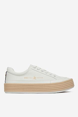 Espadryle Beverly Hills Polo Club CEO-WSS21536-01 Biały