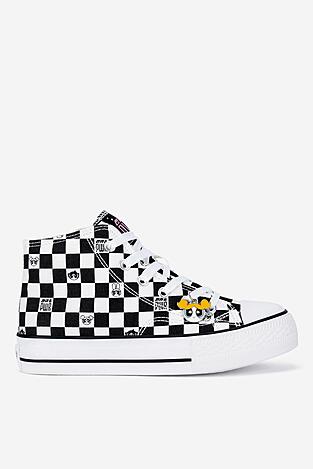 Vászoncipő POWERPUFF GIRLS CEO-CS-AW25-330PPG FEKETE