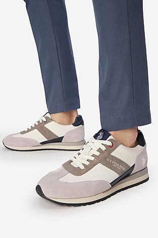 Sneakers U.S. POLO ASSN. EO-SEANY001M/6LS1 Szary jasny