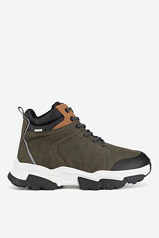 Vysoké šnurovacia topánky Action Boy AVO-3299-002 IV CH KHAKI