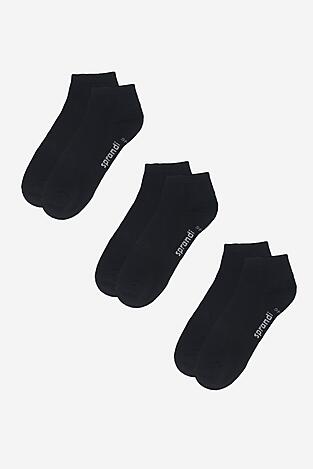 Чорапи Sprandi 0WB-002-AW23 (3-PACK) ЧЕРЕН