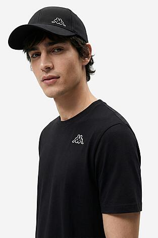 Шапка Kappa KAP-U3-001-SS25 ЧЕРЕН