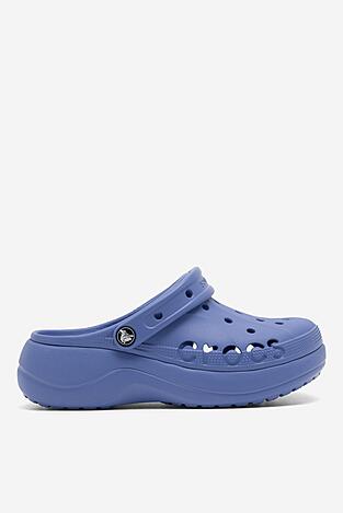 Plážové pantofle Crocs BAYA PLATFORM CLOG 208186-434 NEW FIALOVÁ