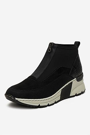 Ghete Rieker N6352-00 NEGRU