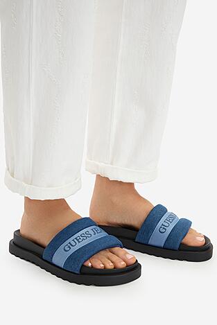 Klapki GUESS JEANS EO-GJ2123 Niebieski