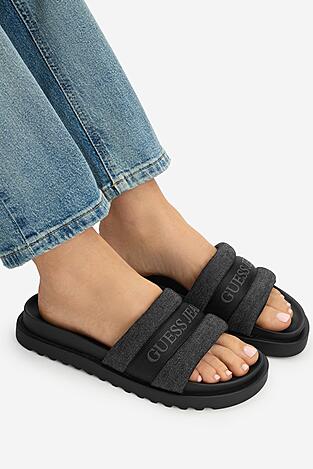 Klapki GUESS JEANS EO-GJ2123 Czarny