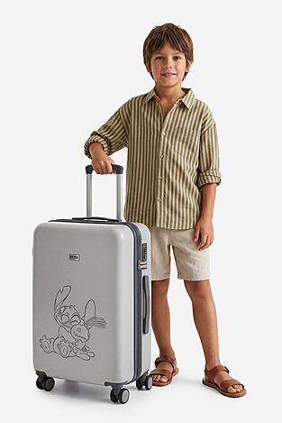 Walizka Disney Classics CEO-SW-ACCCS-SS26-244DCLS-M Szary ciemny