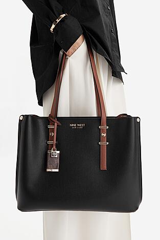 Дамска чанта NINE WEST CEO-GRACEA-LDA8265 ЧЕРЕН