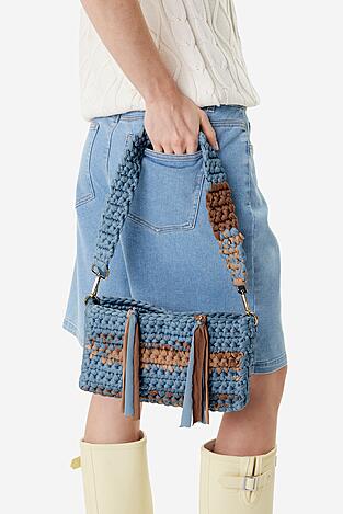 Kabelka DeeZee DK240527-02 BLANKYTNE MODRÁ