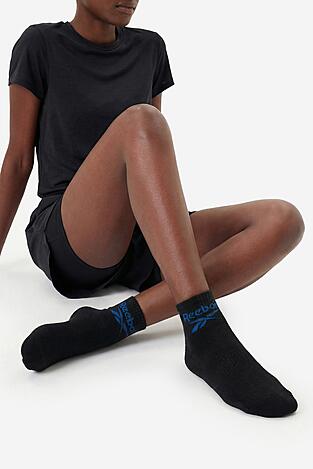 Zokni Reebok R0255-SS24 (3-PACK) FEKETE