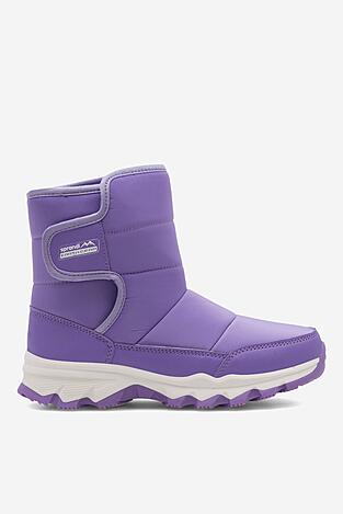 Šněrovací vyšší obuv SPRANDI EARTH GEAR WINTER PUFF CP86-23983 FIALOVÁ