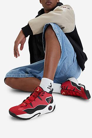 Obuwie sportowe SHAQ EOSS-H.O.F AQ95027M-RZ Czerwony