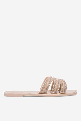 Klapki Jenny Fairy WFA2613-2 Beżowy