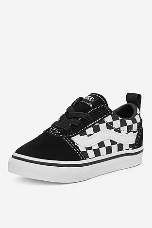 Plátěná obuv Vans WARD SLIP-ON VN0A3QU1PVJ1 ČERNÁ