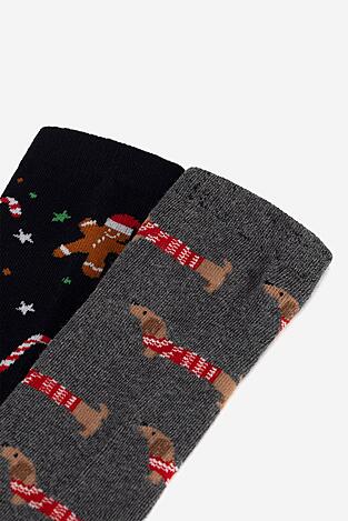 Чорапи Lasocki 2MB-002-AW24 (2-PACK) СИВ