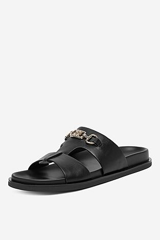 Klapki NINE WEST CEO-JDNW-05 Czarny