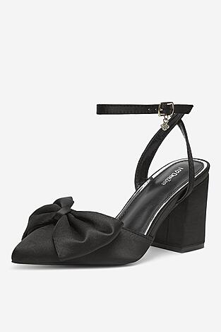 Czółenka DeeZee HTA917-2 Czarny