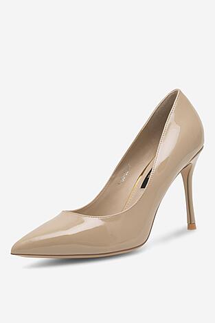 Czółenka Gino Rossi V258-02 Beżowy