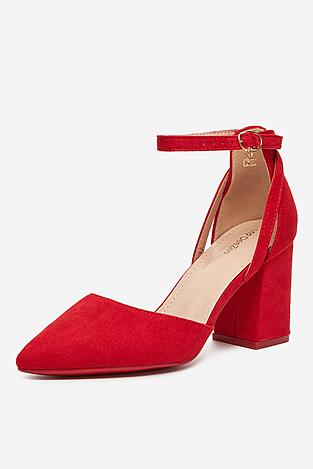 Pantofi cu toc DeeZee DZ1019 ROŞU