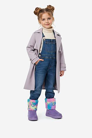 Kozačky FURBY CEO-BIC-AW25-133FUR FIALOVÁ