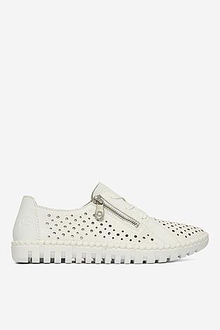 Półbuty Rieker CEO-M2300-80 Biały