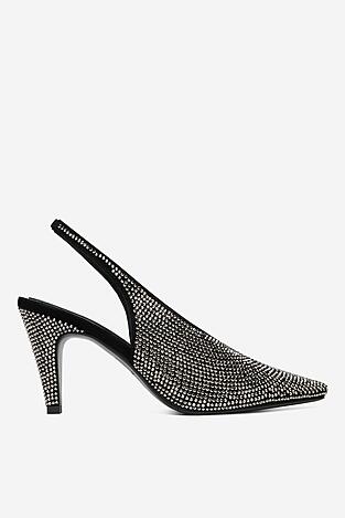 Czółenka EVA MINGE EO-LYRA-LT1993-8-1 Czarny