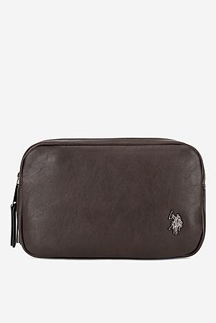 Мъжка чанта U.S. POLO ASSN. BIUXT8475MVP ТЪМНОКАФЯВ