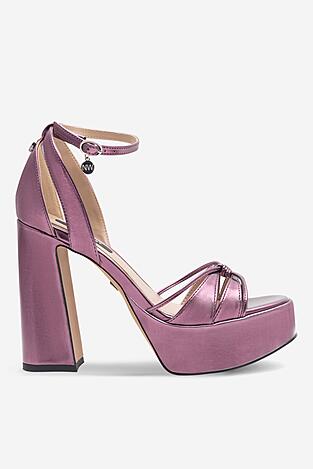 Sandały NINE WEST AAHIDA ZL23002CC Fioletowy