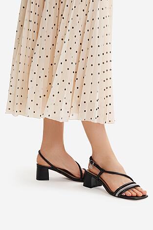 Sandały NINE WEST EO-LS505187-13 Czarny