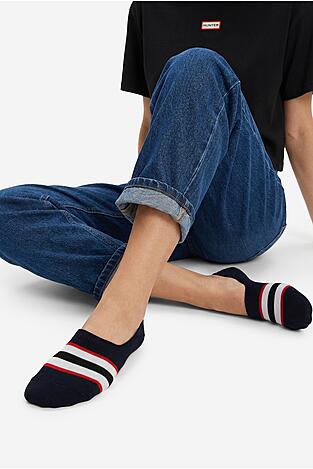 Чорапи HUNTER AS_HUNTER_03S_SS25 (3-PACK) КОБАЛТОВО СИНЬО